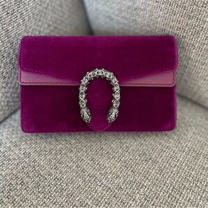 SOLD Gucci Dionysus Super Mini in Gorgeous Velvet